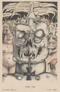 Tedeschi Lurchi. Litografía de Alberto Martini.