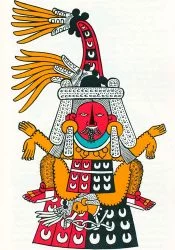 Tlazoltéotl es la Diosa madre tierra, diosa de la fecundidad y de las enfermedades y los trastornos mentales.