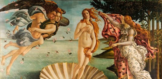 La famosa Venus de Botticelli, que encarna los ideales de Belleza del Renacimiento