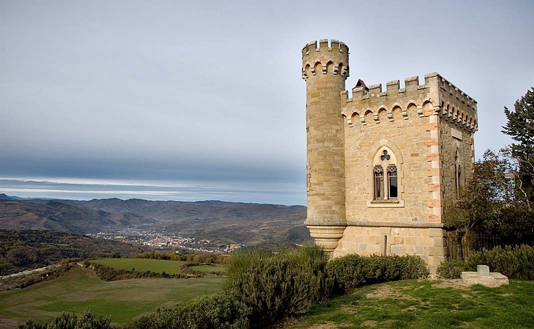 Torre de Magdala, en Rennes-le-Château (foto de Ipernity).