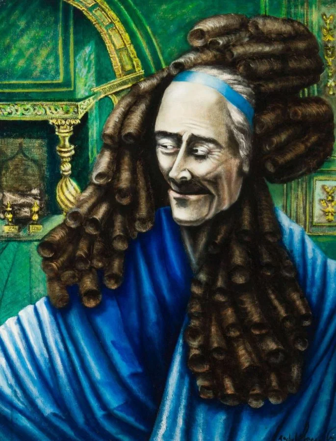 Rachel Baes: Voltaire con la peluca de Leibniz (1967)