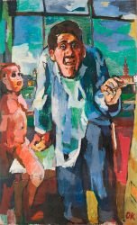 oskar-kokoschka-autorretrato.easel-1922